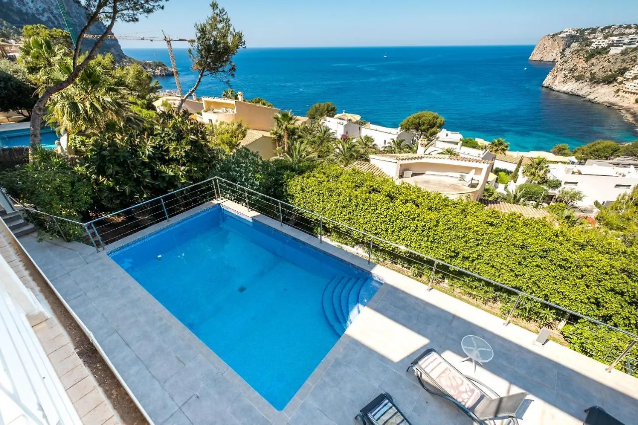 Villa Alegria With Pool & Sea View Cala Llamp In Port 安德拉特斯