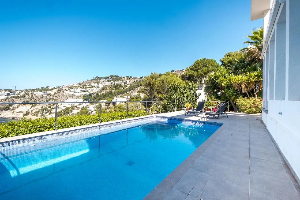 Villa Alegria With Pool & Sea View Cala Llamp In Port 安德拉特斯 西班牙