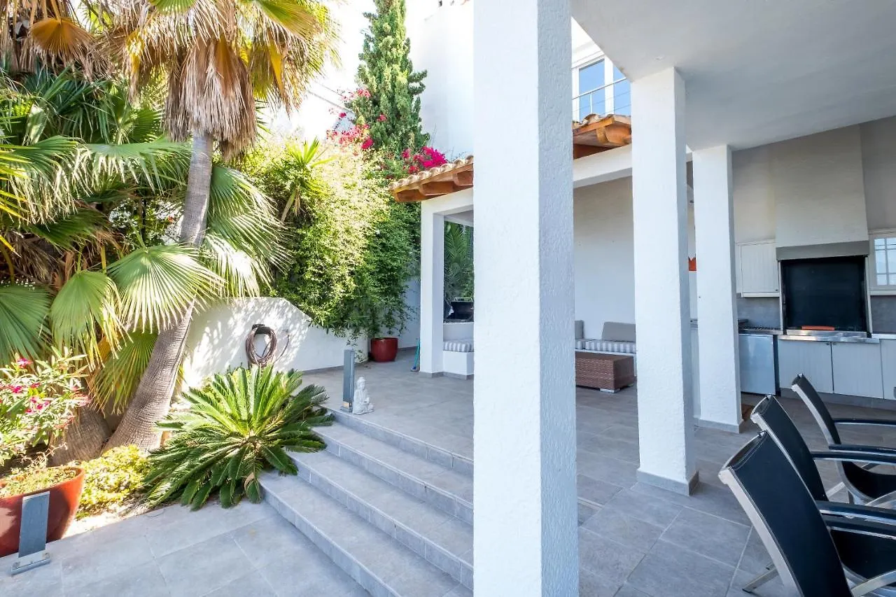 Villa Alegria With Pool & Sea View Cala Llamp In Port 安德拉特斯