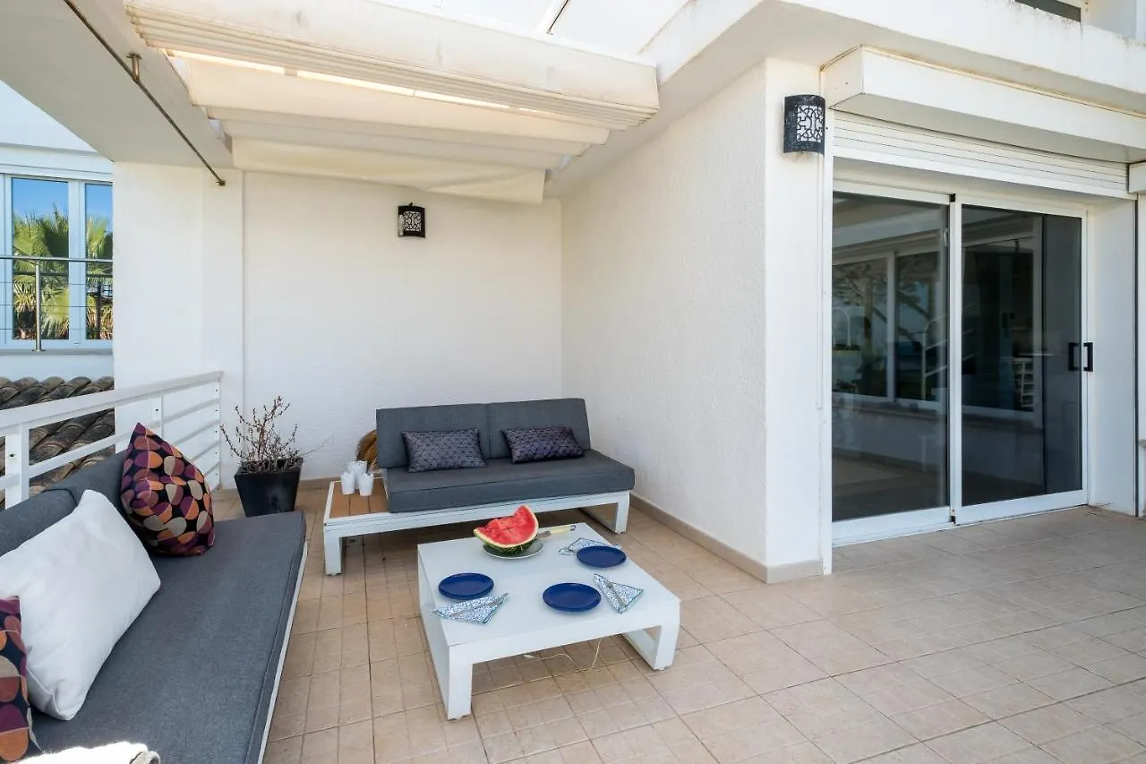 Villa Alegria With Pool & Sea View Cala Llamp In Port 安德拉特斯