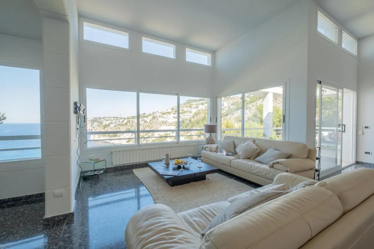 Villa Alegria With Pool & Sea View Cala Llamp In Port 安德拉特斯 西班牙